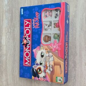 Monopoly Littlest Pet Shop Edition COMPLETE SET, Near Mint